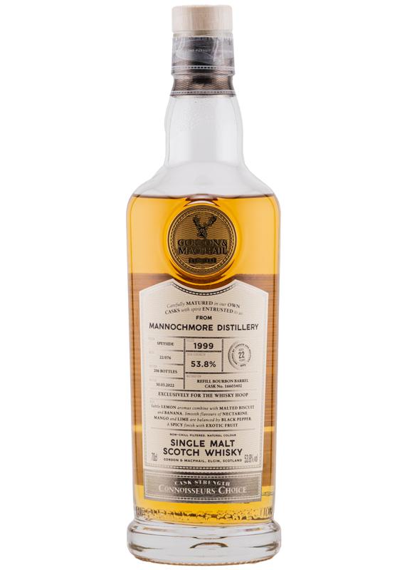 G&M 1999 マノックモア for THE WHISKY HOOP 22年