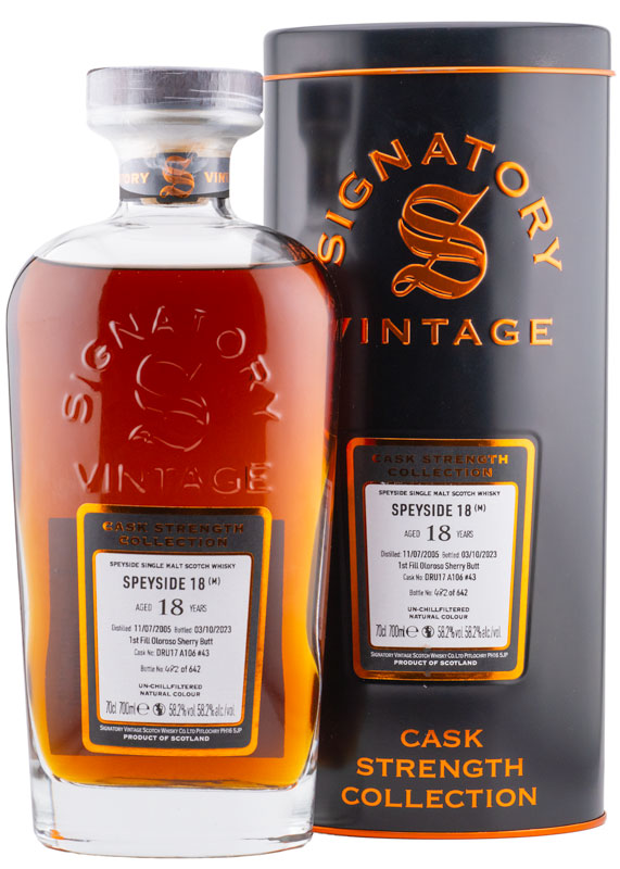 シグナトリー スペイサイド 17年(M) イギリス限定 | TheWhiskyLegend
